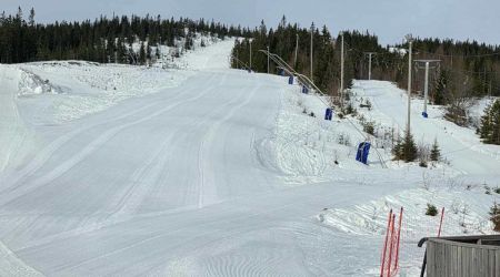 + 4ºc og fine forhold i midtre og Bamsebakken